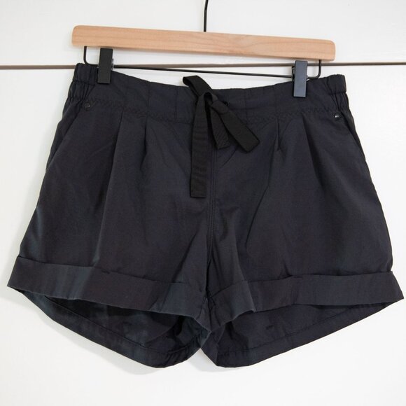 lululemon Spring Break Away Low Rise 3" Inseam Running Shorts Black Size 10 - Picture 2 of 9